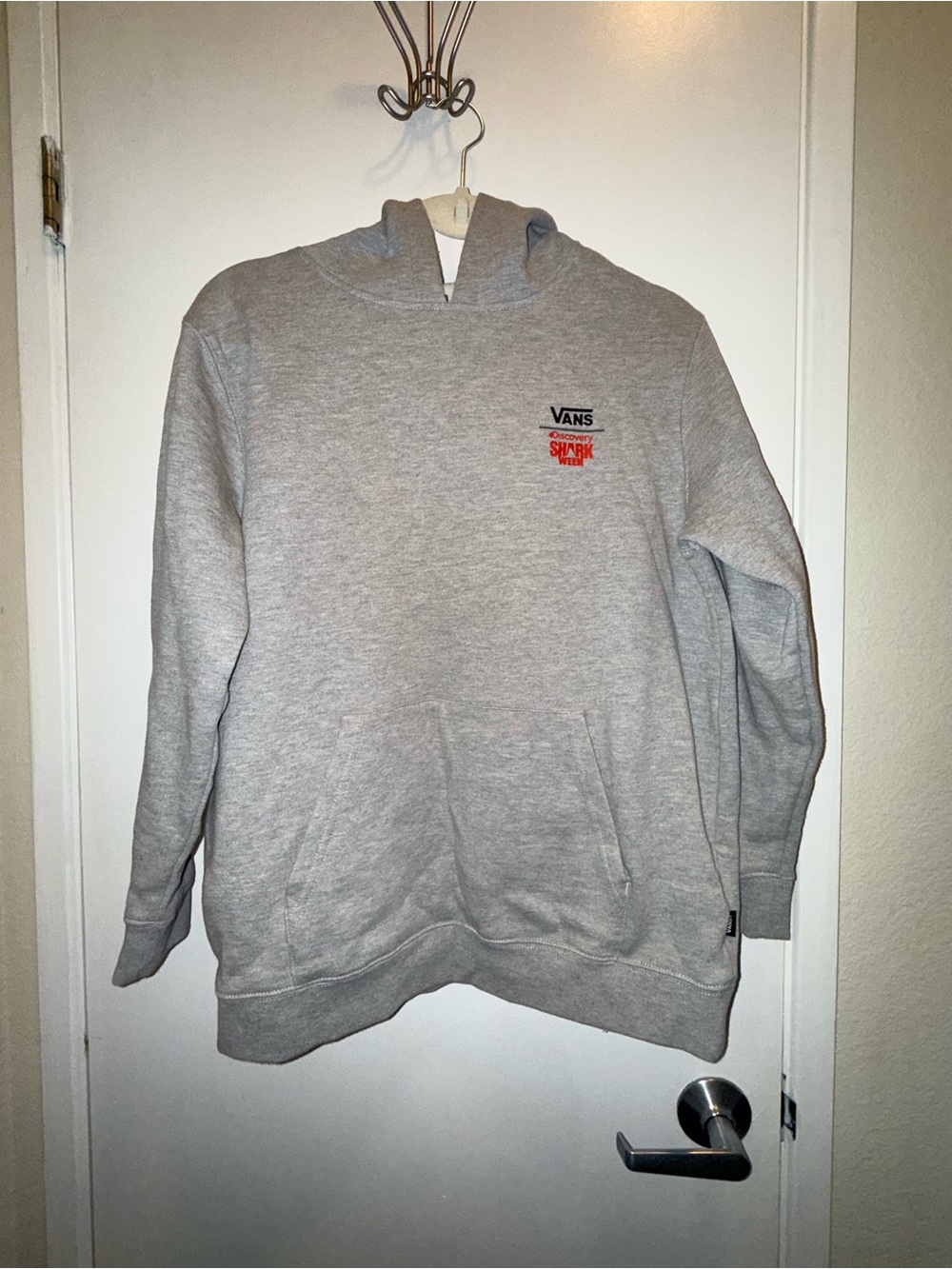 Vans Boy's Gray Hoodie Sweatshirt